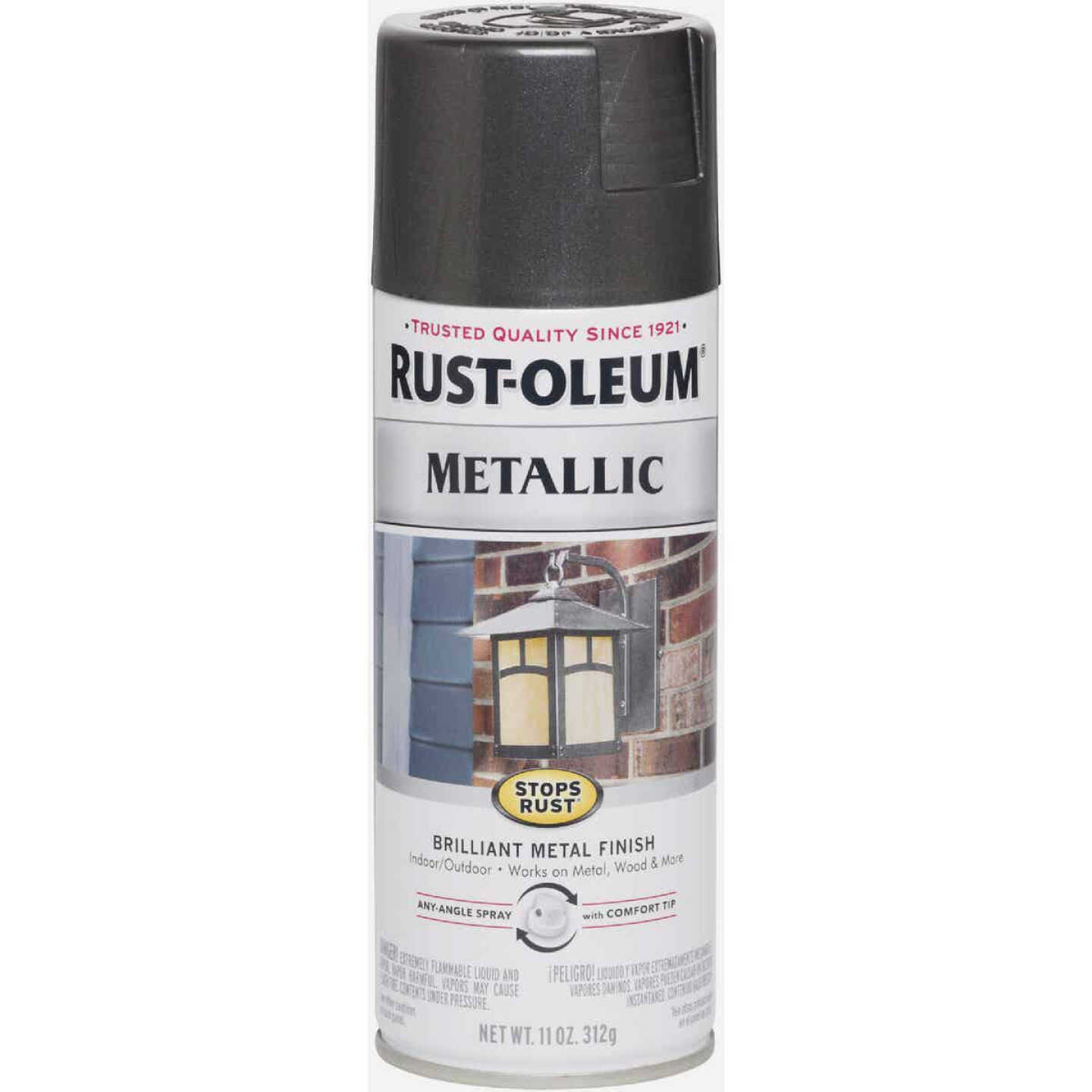 Brand new π Rust-Oleum Stops Rust 11 Oz. Metallic Spray Paint, Charcoal π― 3 Brand new π Rust-Oleum Stops Rust 11 Oz. Metallic Spray Paint, Charcoal π―