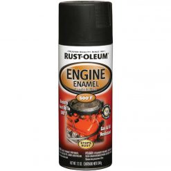 Brand new 😍 Rust-Oleum Stops Rust Semi-Gloss Black 12 Oz. Engine Enamel Spray Paint 😍