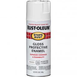 Best deal ✨ Rust-Oleum Stops Rust Enamel Gloss Pure White-12 Oz 😉