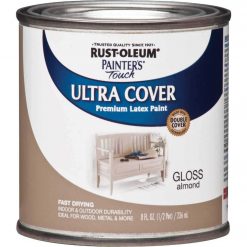 Top 10 ✨ Rust-Oleum Painter's Touch Ultra Cover Acrylic Latex Gloss Decorator Enamel, Almond, 1/2 Pt. 🤩