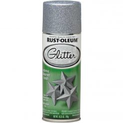 Deals 🧨 Rust-Oleum Silver 10.25 Oz. Glitter Spray Paint 🛒