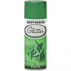 Cheap 💯 Rust-Oleum Kelly Green 10.25 Oz. Glitter Spray Paint 😉