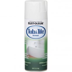 Buy 🔔 Rust-Oleum 12 Oz. White Tub & Tile Refinishing Spray Paint 🥰