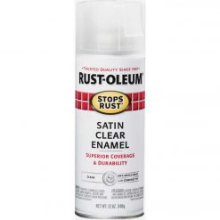 Wholesale ❤️ Rust-Oleum Stops Rust Enamel Satin Clear-12 Oz ❤️
