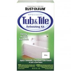 Hot Sale ❤️ Rust-Oleum 32 Oz. White Tub & Tile Refinishing Kit 😀