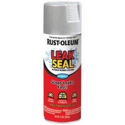Deals 😀 Rust-Oleum LeakSeal 12 Oz. Flexible Rubber 🧥 Coating, Silver 🔔