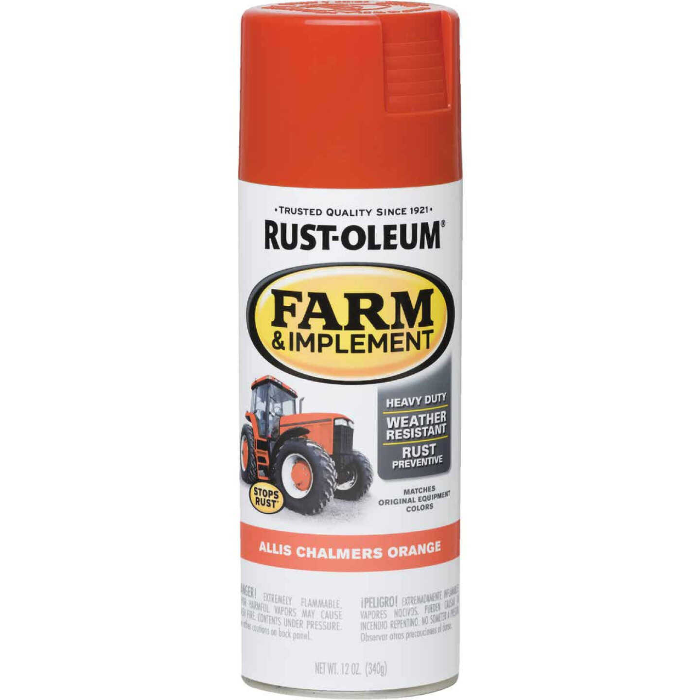 Budget π Rust-Oleum 12 Oz. Allis Chambers Orange Farm & Implement Spray Paint π 3 Budget π Rust-Oleum 12 Oz. Allis Chambers Orange Farm & Implement Spray Paint π