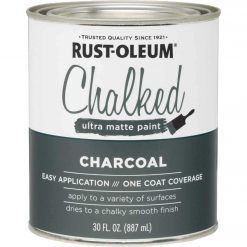 Budget 👏 Rust-Oleum Chalked Charcoal Ultra Matte 30 Oz. Chalk Paint 🛒