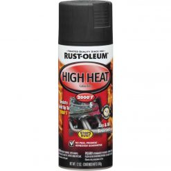 Cheap ⌛ Rust-Oleum Stops Rust Flat Black 12 Oz. High Heat Spray Paint 😀