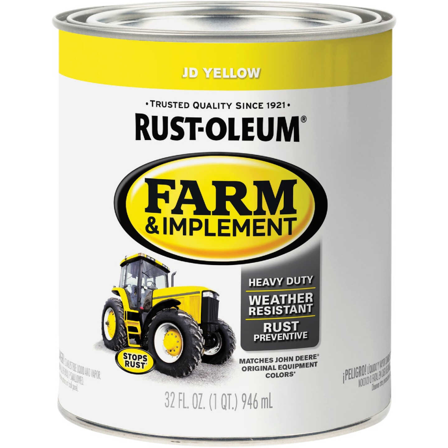 Discount 𧨠Rust-Oleum 1 Quart JD Yellow Gloss Farm & Implement Enamel π 3 Discount 𧨠Rust-Oleum 1 Quart JD Yellow Gloss Farm & Implement Enamel π