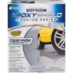 Best Pirce 🥰 Rust-Oleum EpoxyShield Clear Finish Floor 🧥 Coating Kit, Clear, 2.8 Qt. ❤️