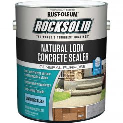 Best Pirce 🔥 Rust-Oleum RockSolid Natural Look Concrete Sealer, 1 Gal., Clear 👍