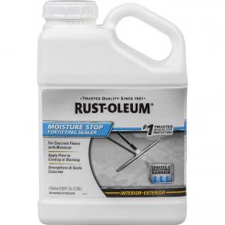 Deals 🎉 Rust-Oleum Moisture Stop Fortifying Concrete Sealer, 1 Gal., Clear ❤️