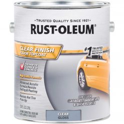 Budget π Rust-Oleum Clear Finish Topcoat Floor π§₯ Coating, 1 Gal. π