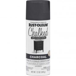 Wholesale 😍 Rust-Oleum Chalked 12 Oz. Ultra Matte Spray Paint, Charcoal 🥰