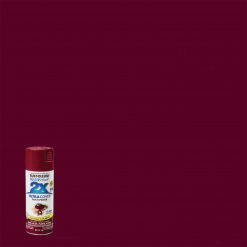 Discount ✨ Rust-Oleum Painter's Touch 2X Ultra Cover 12 Oz. Gloss Paint + Primer Spray Paint, Cranberry 🔔