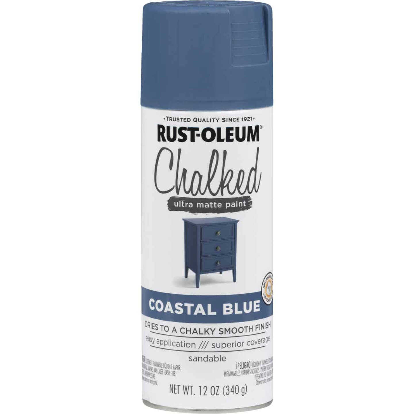 Cheap π Rust-Oleum Chalked 12 Oz. Ultra Matte Spray Paint, Coastal Blue π 3 Cheap π Rust-Oleum Chalked 12 Oz. Ultra Matte Spray Paint, Coastal Blue π