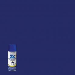 Cheap 🛒 Rust-Oleum Painter's Touch 2X Ultra Cover 12 Oz. Satin Paint + Primer Spray Paint, Ink Blue ❤️