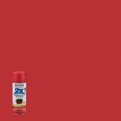 Budget 😍 Rust-Oleum Painter's Touch 2X Ultra Cover 12 Oz. Satin Paint + Primer Spray Paint, Apple Red 👏