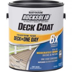 Budget 🥰 Rust-Oleum RockSolid Tint Base Deck 🧥 Coat, 1 Gal. 🔥