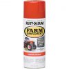New 🤩 Rust-Oleum 12 Oz. Kubota Orange Farm & Implement Spray Paint 🔔