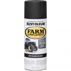 Coupon ❤️ Rust-Oleum 12 Oz. Low Gloss Black Farm & Implement Spray Paint ⌛
