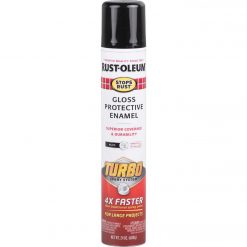 Brand new 💯 Rust-Oleum Stops Rust 24 Oz. Black Turbo Spray Paint 👍