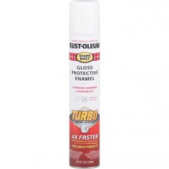 Best deal 👍 Rust-Oleum Stops Rust 24 Oz. White Turbo Spray Paint ✔️