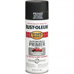New 🌟 Rust-Oleum Stops Rust Dark Gray 12 Oz. Spray Automotive Paint Primer ❤️