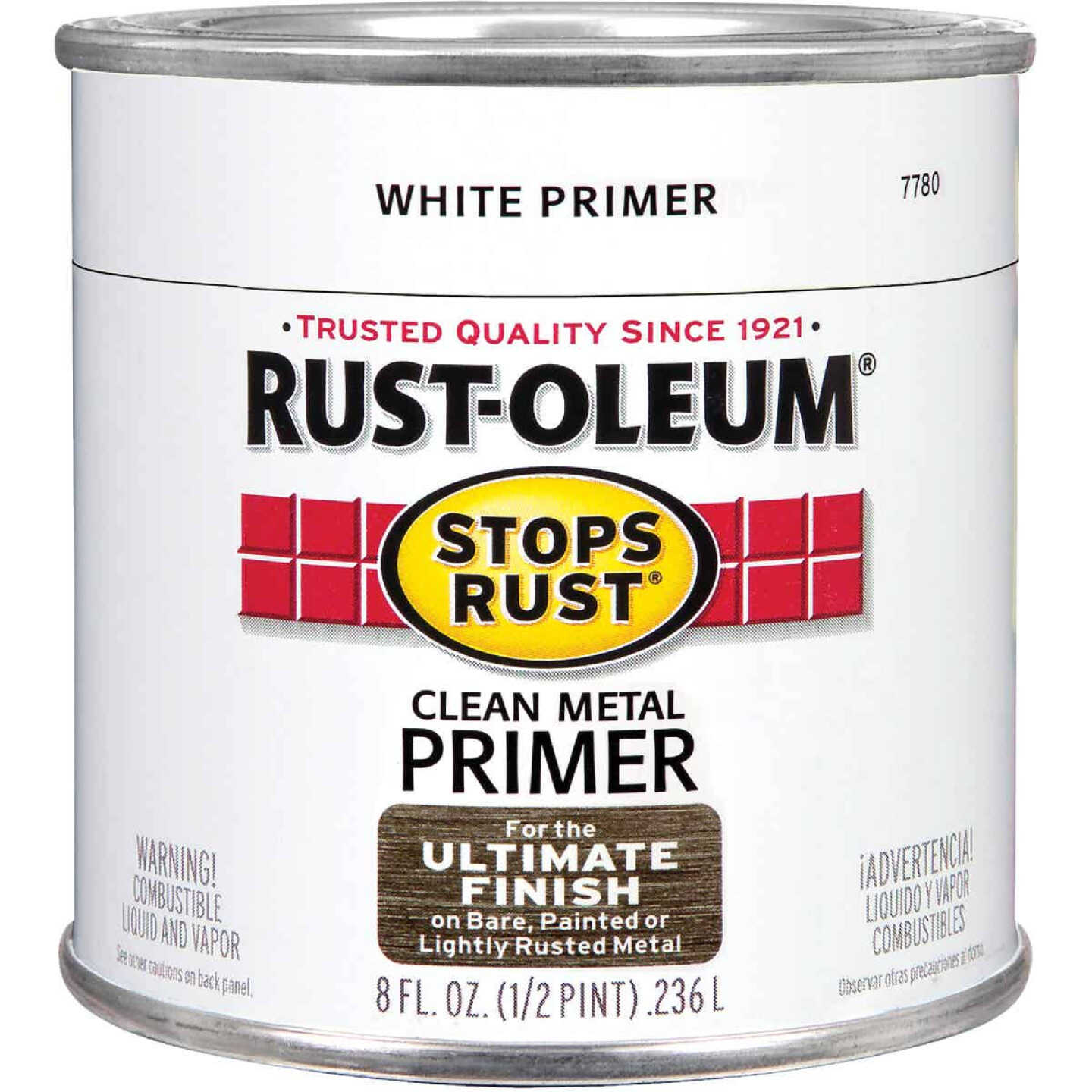 Buy β Rust-Oleum Stops Rust Clean Metal Primer, White, 1/2 Pt. 𧨠3 Buy β Rust-Oleum Stops Rust Clean Metal Primer, White, 1/2 Pt. π§¨