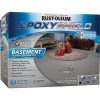 Buy 😍 Rust-Oleum EpoxyShield Satin Basement Floor 🧥 Coating Kit, Gray, 120 Oz. 🧨 -Cheap Rust-Oleum Shop ItemImage 774051 q5x1hi bpsdcg 6bpyp4