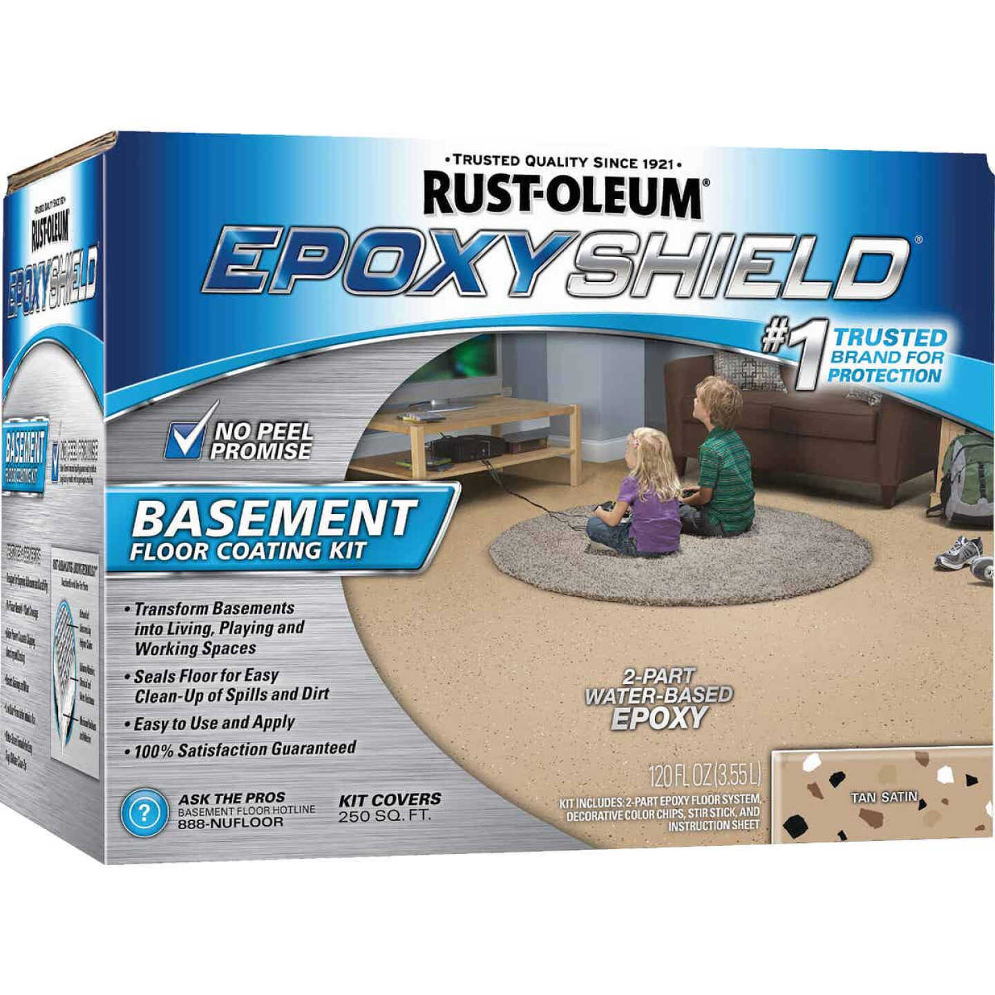 Cheapest π Rust-Oleum EpoxyShield Satin Basement Floor π§₯ Coating Kit, Tan, 120 Oz. π 3 Cheapest π Rust-Oleum EpoxyShield Satin Basement Floor π§₯ Coating Kit, Tan, 120 Oz. π