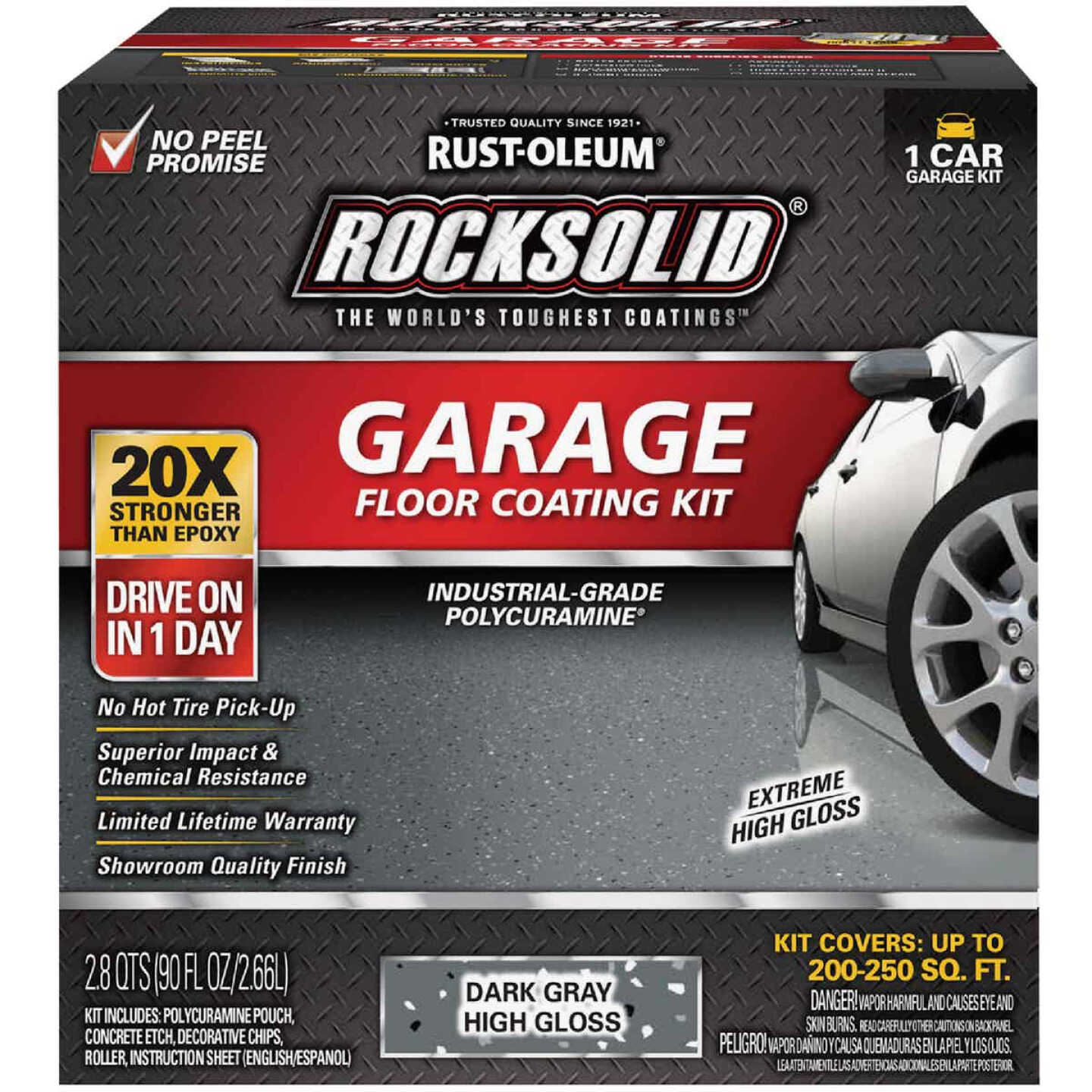 Shop Cheapest 👏 RustOleum RockSolid VOC Free Garage Floor 🧥 Coating