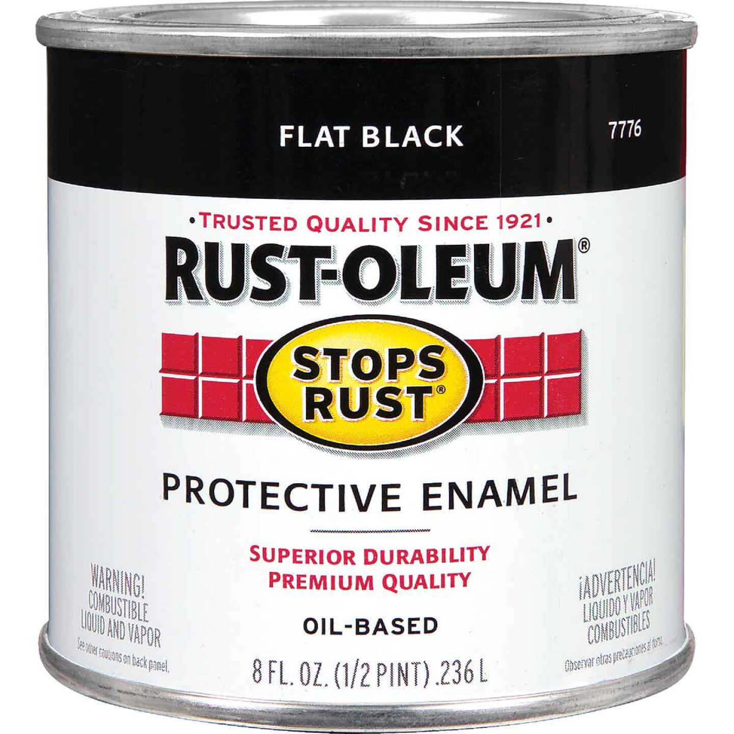 Buy 🥰 Rust-Oleum Stops Rust Oil Based Flat Protective Rust Control Enamel, Black, 1/2 Pt. 🥰 3 Buy 🥰 Rust-Oleum Stops Rust Oil Based Flat Protective Rust Control Enamel, Black, 1/2 Pt. 🥰