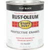 Best Sale 💯 Rust-Oleum Stops Rust Oil Based Flat Protective Rust Control Enamel, Black, 1 Qt. 😉 -Cheap Rust-Oleum Shop ItemImage 777145 q5x22q 7eqg9s 9nfxr7