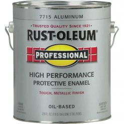 Coupon ⌛ Rust-Oleum Professional Oil Based Gloss Protective Rust Control Enamel, Aluminum, 1 Gal. 🔥