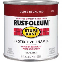 Outlet 🧨 Rust-Oleum Stops Rust Oil Based Gloss Protective Rust Control Enamel, Regal Red, 1/2 Pt. 😀