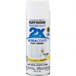 Discount 🔔 Rust-Oleum Painter's Touch 2X Ultra Cover 12 Oz. Gloss Paint + Primer Spray Paint, White 🔥 -Cheap Rust-Oleum Shop ItemImage 778400 qbes9p cufm1k 7bzrjl