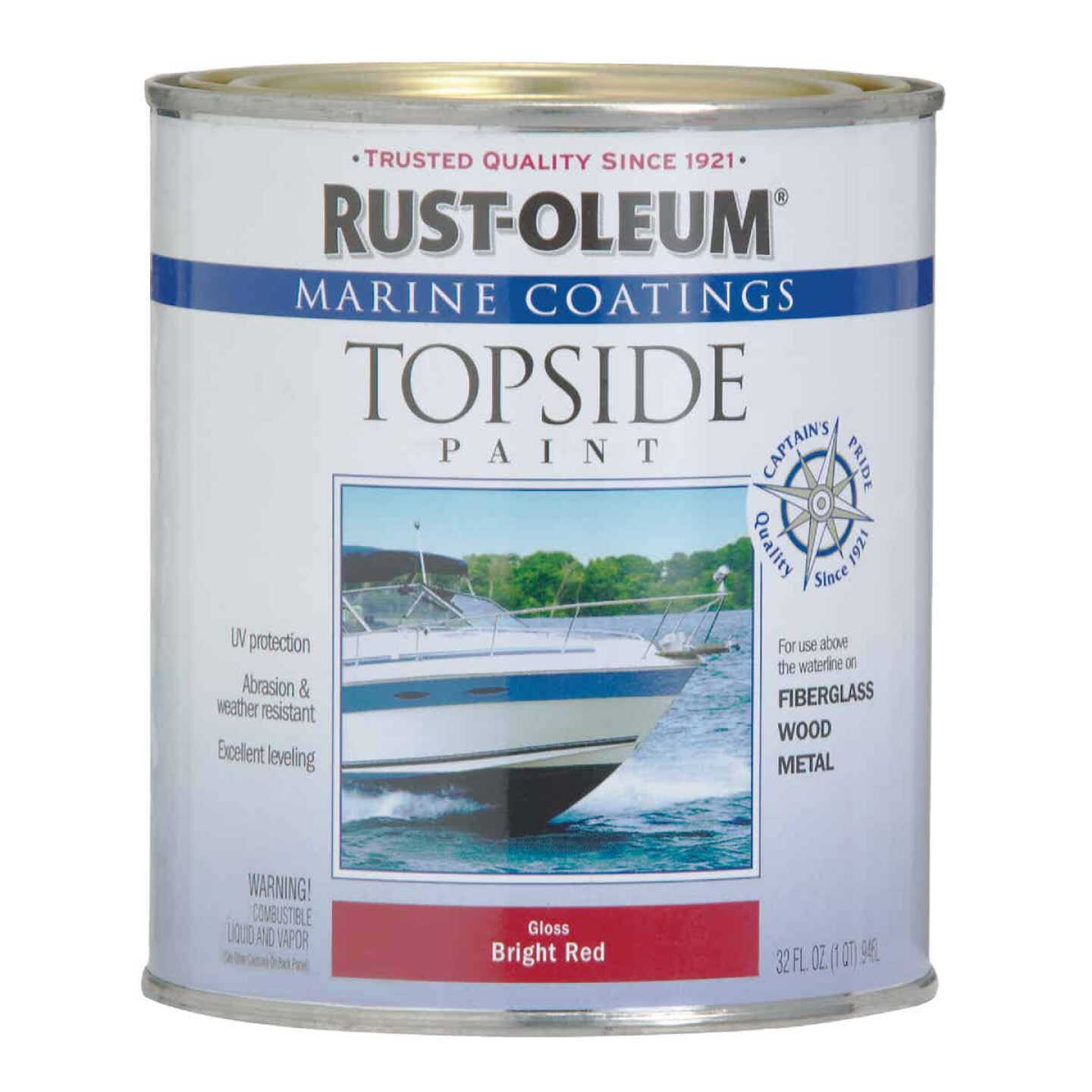 Top 10 π Rust-Oleum Gloss Marine Boat Topside Paint, Brilliant Red, 1 Qt. π 3 Top 10 π Rust-Oleum Gloss Marine Boat Topside Paint, Brilliant Red, 1 Qt. π
