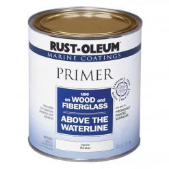 Outlet ✔️ Rust-Oleum Flat Marine Primer, White, 1 Qt. 😍