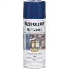Best deal 😉 Rust-Oleum Stops Rust 11 Oz. Metallic Satin Spray Paint, Cobalt Blue 💯