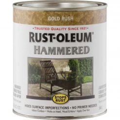 Top 10 🌟 Rust-Oleum Stops Rust 🔨 Hammered Paint, Gold Rush, 1 Qt. 🔔