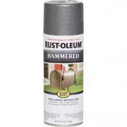 Wholesale 😉 Rust-Oleum Gray Metallic 12 Oz. 🔨 Hammered Finish Spray Paint ⭐