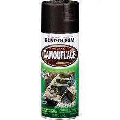 Brand new 🎉 Rust-Oleum Camouflage 12 Oz. Flat Spray Paint, Black 🧨