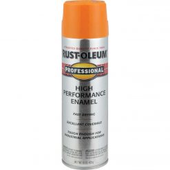 Cheap 🛒 Rust-Oleum Professional 15 Oz. Gloss Industrial Enamel Spray Paint, Safety Orange 🎉