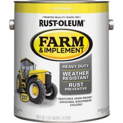 Discount ❤️ Rust-Oleum 1 Gallon JD Yellow Gloss Farm & Implement Enamel ✔️