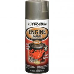 Brand new 🌟 Rust-Oleum Stops Rust 12 Oz. Aluminum Gloss Engine Enamel Spray Paint 👍