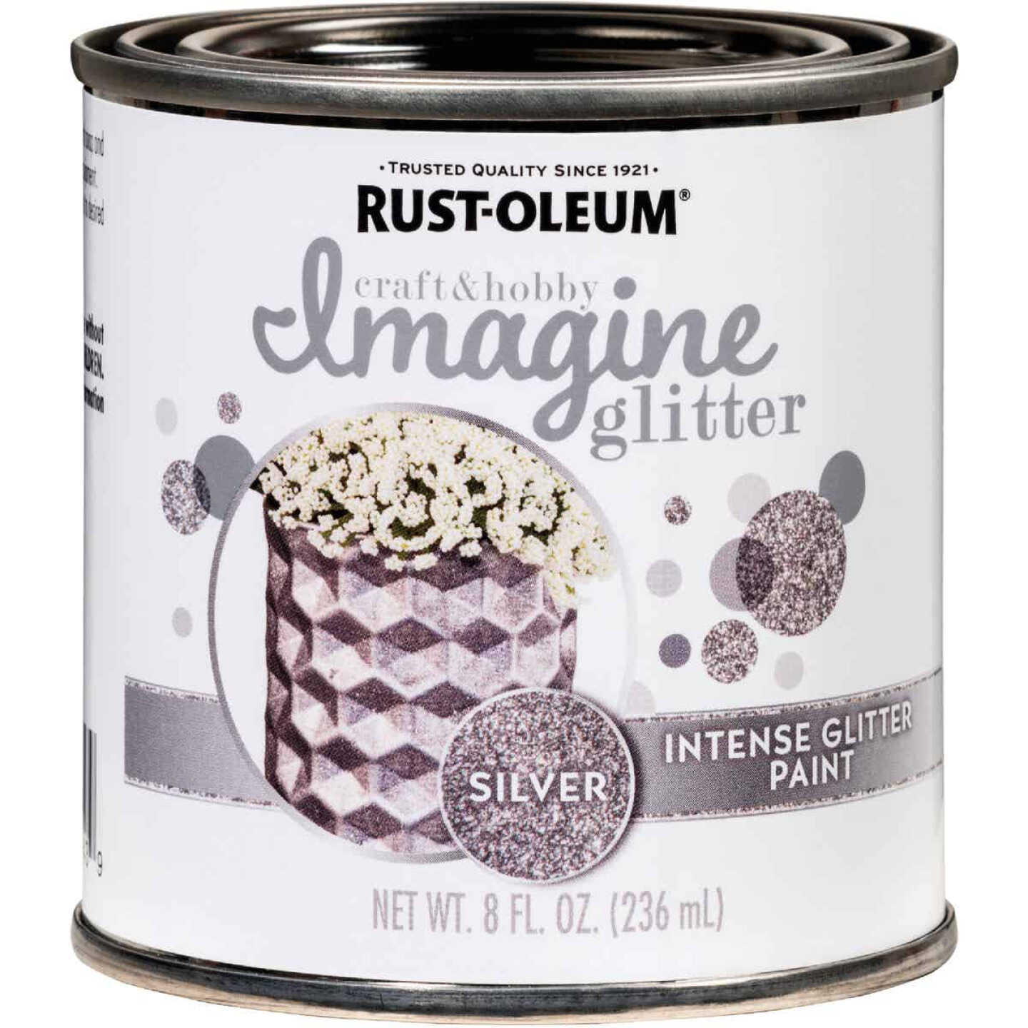 Cheapest π€© Rust-Oleum Imagine Craft & Hobby 8 Oz. Intense Silver Glitter Paint π 3 Cheapest π€© Rust-Oleum Imagine Craft & Hobby 8 Oz. Intense Silver Glitter Paint π