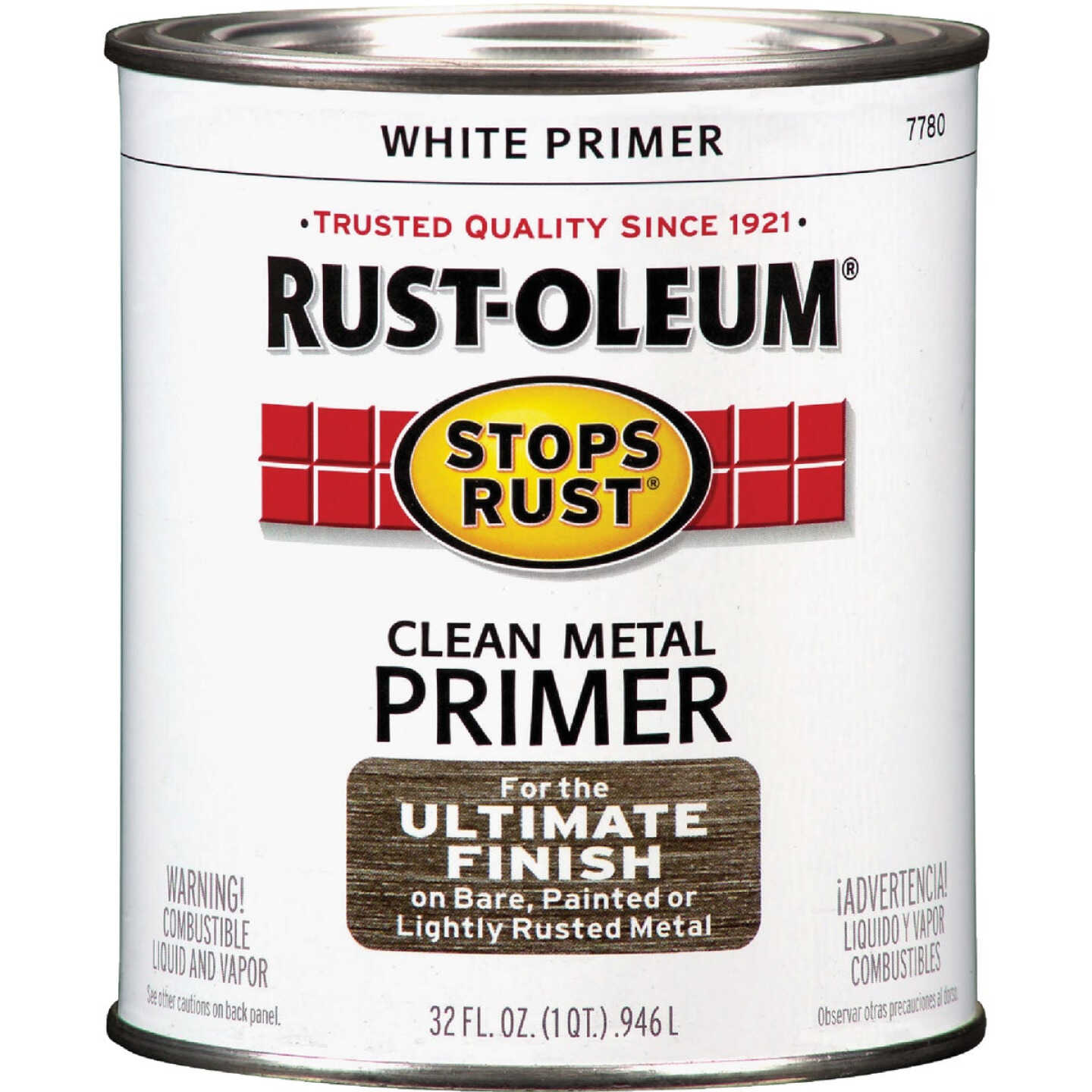 Buy π Rust-Oleum Stops Rust Clean Metal Primer, White, 1 Qt. β¨ 3 Buy π Rust-Oleum Stops Rust Clean Metal Primer, White, 1 Qt. β¨