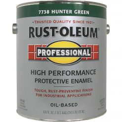 Best reviews of 🛒 Rust-Oleum Professional Oil-Based Gloss VOC Formula Rust Control Enamel, Hunter Green, 1 Gal. 💯